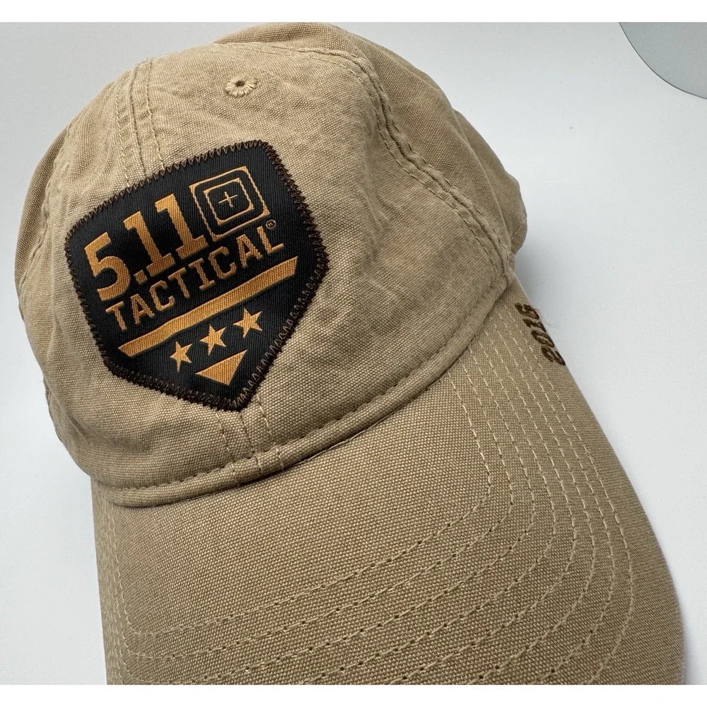 5.11 Tactical Ball Cap 2016 Coyote Adjustable Baseball Hat Khaki Tan Beige